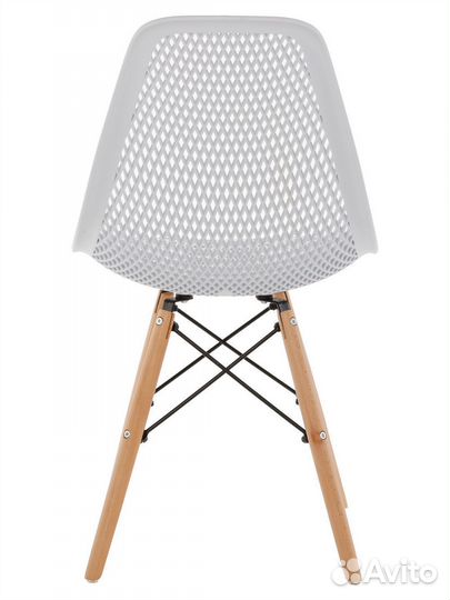 Стул ажурный в стиле eames DSW, белый, 1 шт NEW