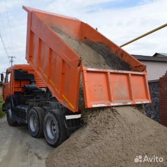 Песок щебень доставка