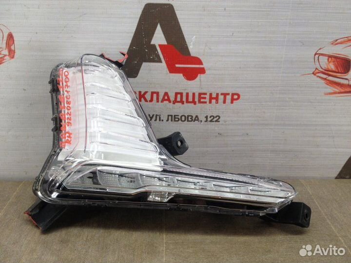 Фара противотуманная правая Hyundai Sonata с 2017