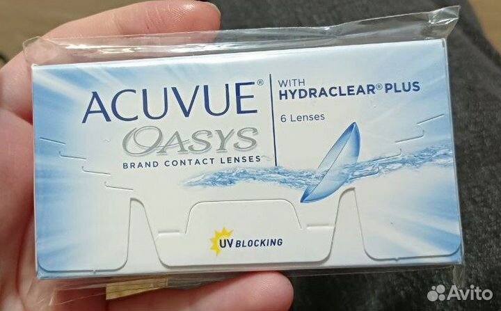 Контактные линзы Acuvue Oasys 2 недели D+2,50