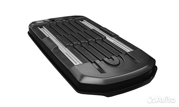 Бокс LUX irbis 175, серый глянец, 175*85*40 см