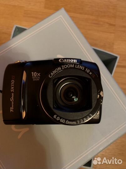 Фотоаппарат Canon PowerShot sx110is полн комплект