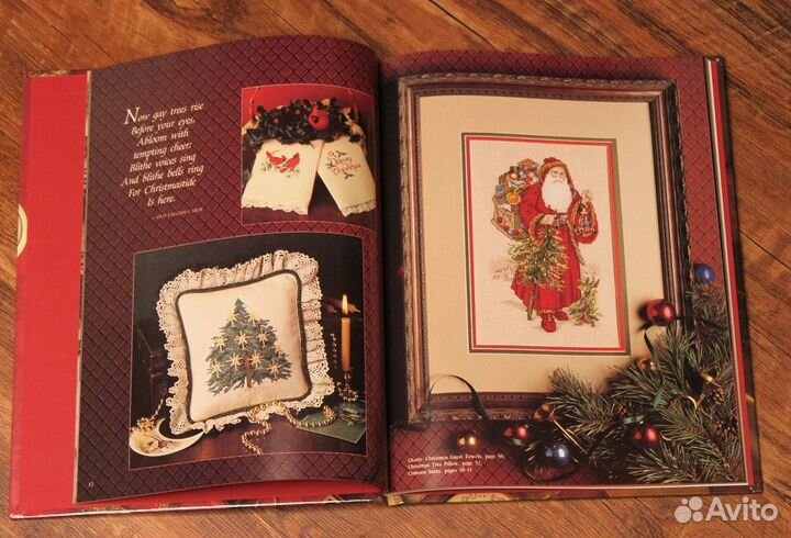 Книги по вышивке Christmas keepsakes