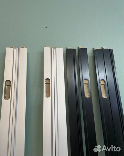 Скрытые двери с черной кромкой