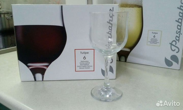 Tulipe Pasabahce Набор бокалов и рюмок