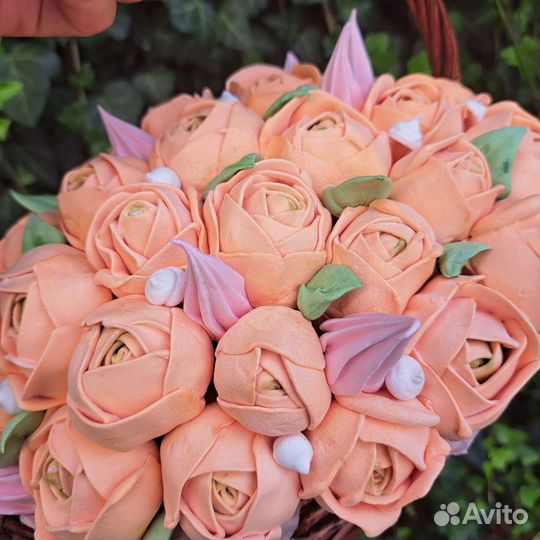 Зефирные цветы