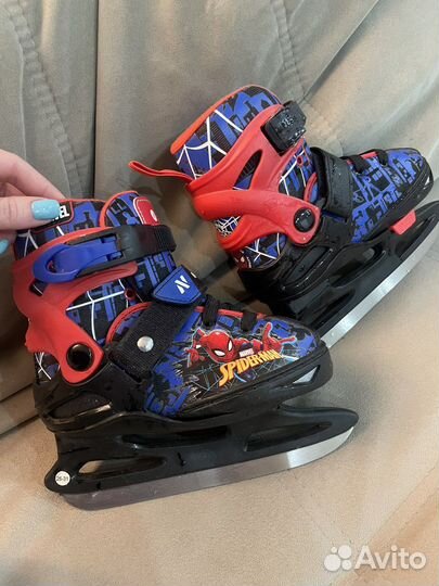 Коньки детские раздвижные