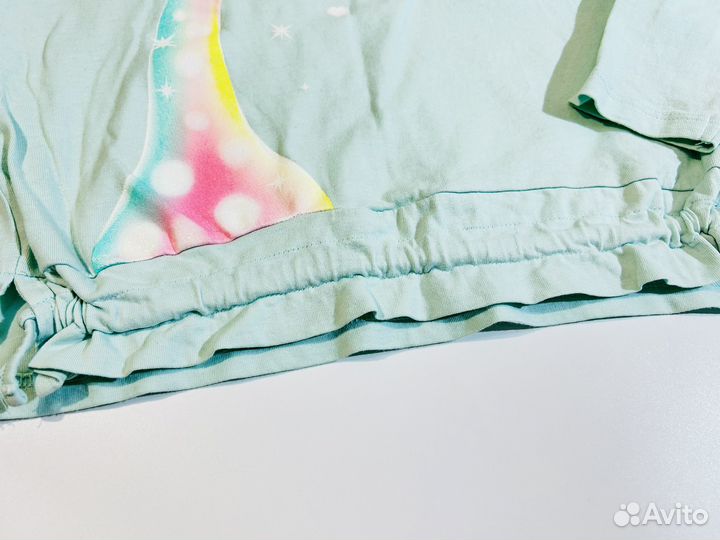 Комплект для девочки лонгслив и лосины 104 110