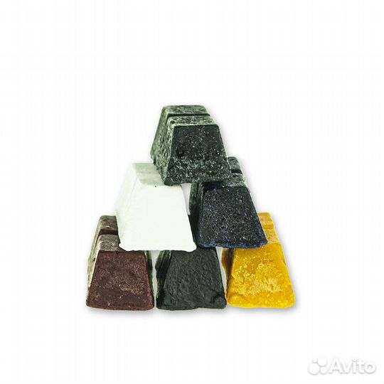 Набор красителей для воска 6*8гр. (плитка)