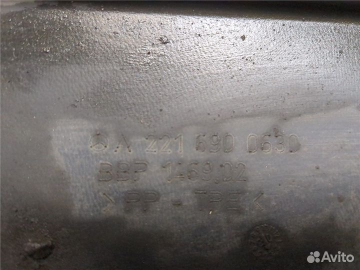 Защита арок (подкрылок) Mercedes S W221, 2008