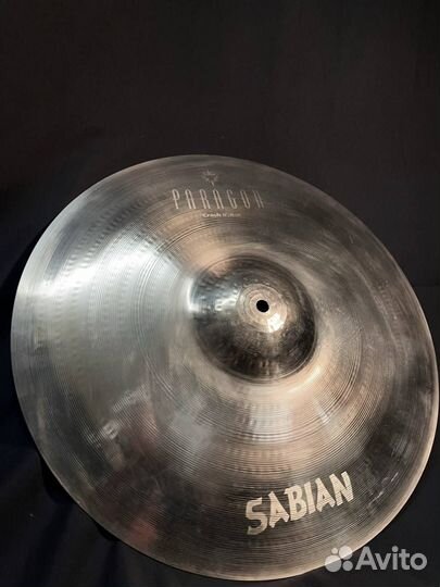 Редкий 18” Sabian Paragon Crash B20 тарелка крэш к