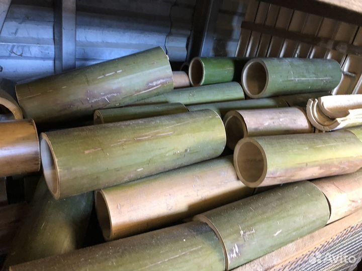 Обрезки хорошего бамбука