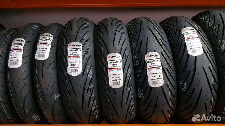 Моторезина 160 70 17 Avon Spirit ST