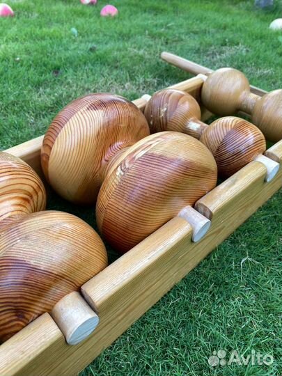 Массажер для спины деревянный