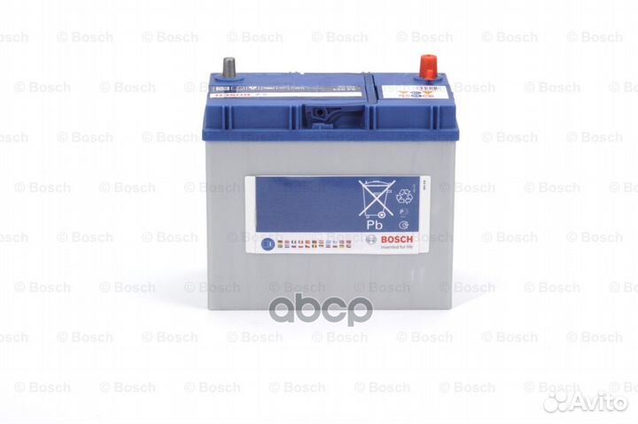 Аккумулятор bosch S4 silver 12V 45AH 330A ETN 1