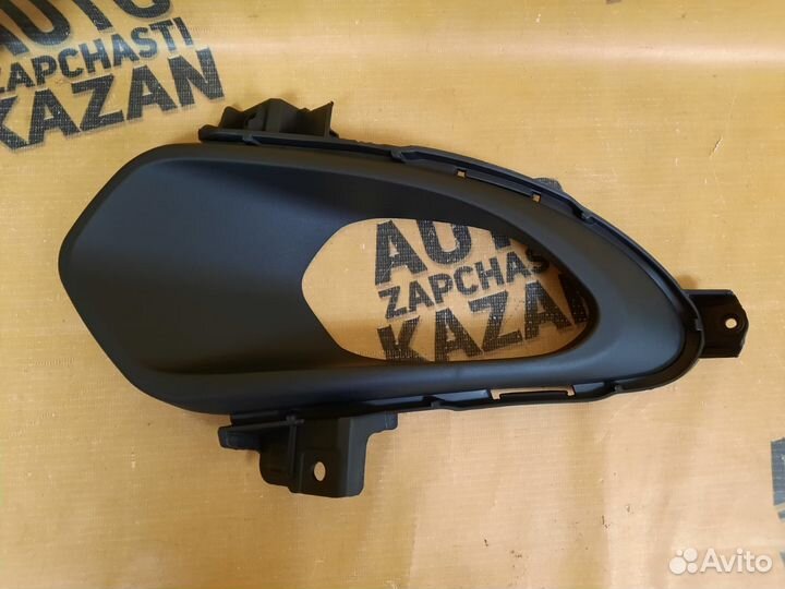 Накладка птф Kia Ceed JD 2012-2015 под 1 лампу