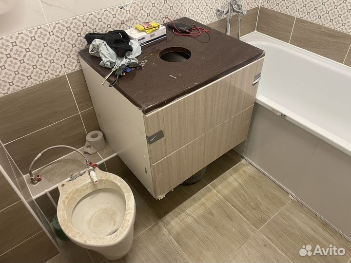 Тумба навесная под раковину