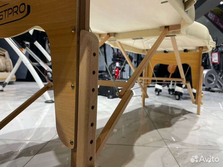 Массажный стол Restpro VIP oval 2 крем