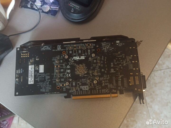 Видеокарта asus rx570 8gb