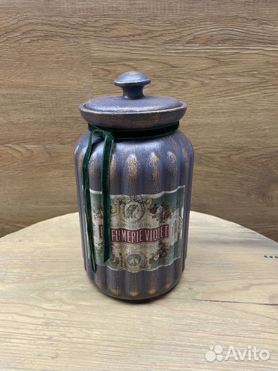 Банка декоративная