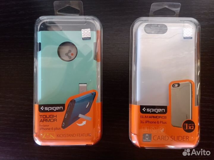 Чехол для Apple iPhone 6 Plus Spigen Tough Armor