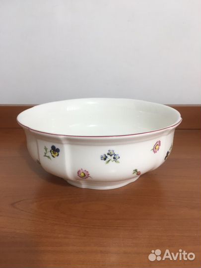 Villeroy boch petite fleur тарелки салатник