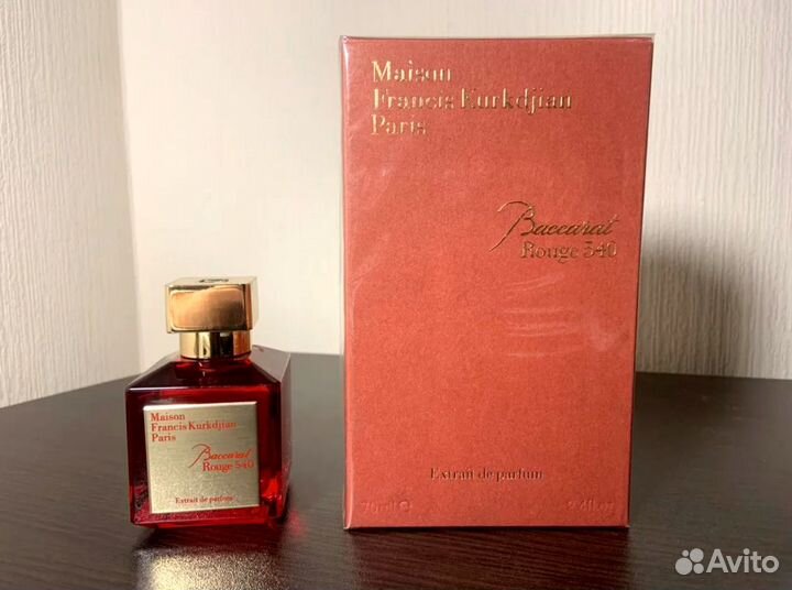 Maison francis kurkdjian baccarat rouge 540 extrai