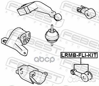 Сайлентблок подушки двигателя к-кт Land Rover