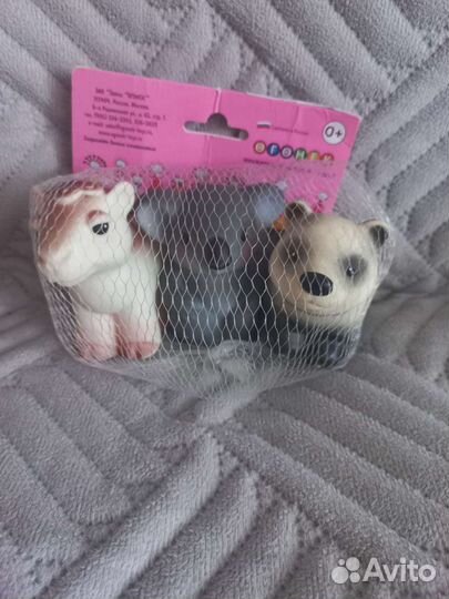 Резиновые игрушки огонек