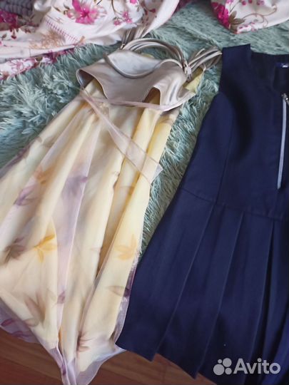 Школьный сарафан 134