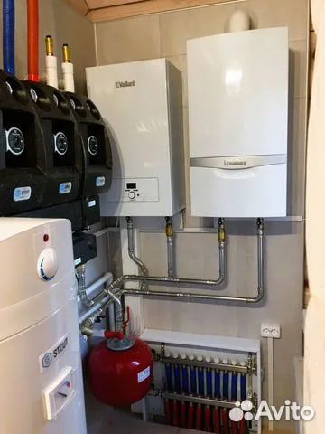 Установка отопления под ключ / Канализация