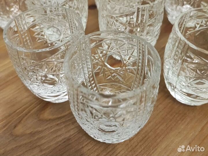 Стопки хрустальные СССР