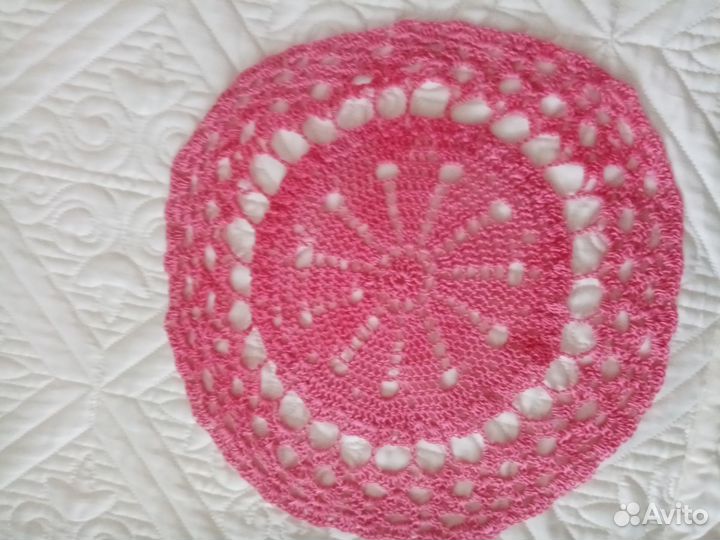 Вязаные салфетки