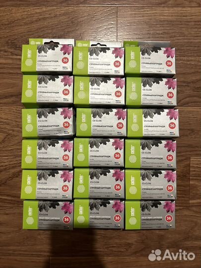 Картридж Cactus CS-CLI36 многоцветный