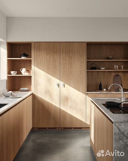 Кухня в стиле шале