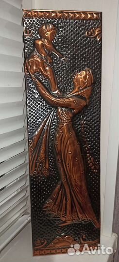 Чеканка медная СССР