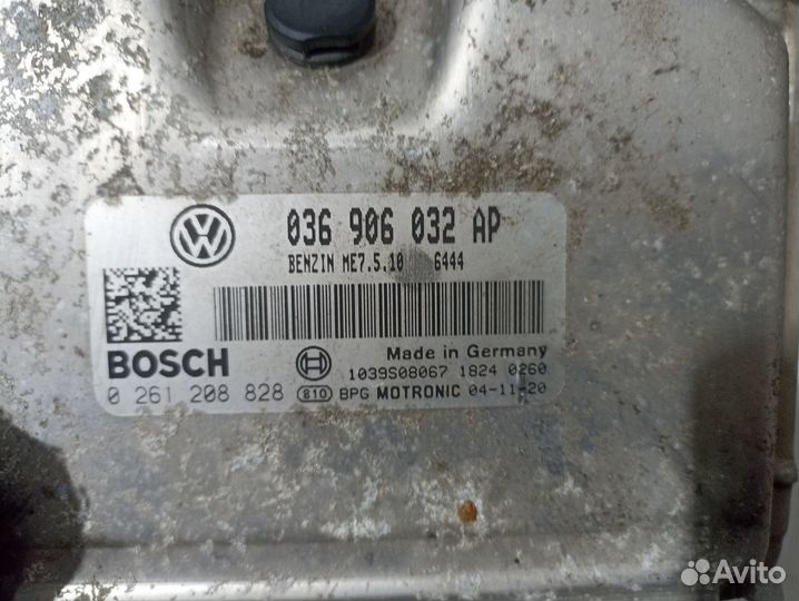 Эбу двигателя Skoda Octavia A5