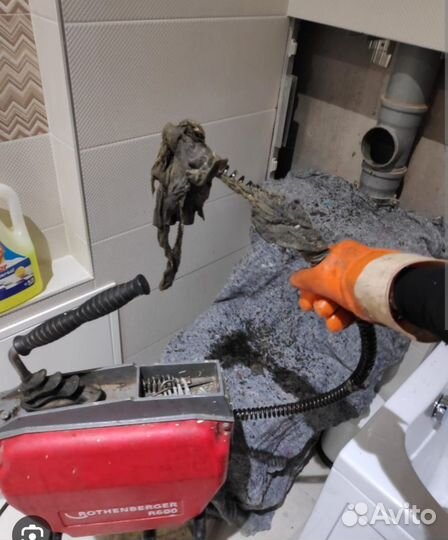 Телеинспекция труб и устранение засоров