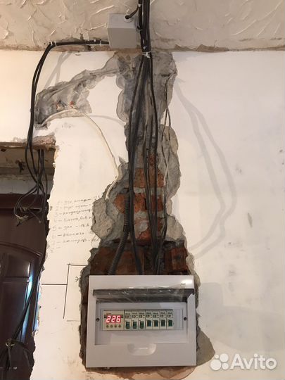 Электромонтажные работы