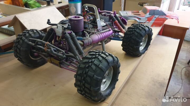 HPI savage 25 алюминиевый