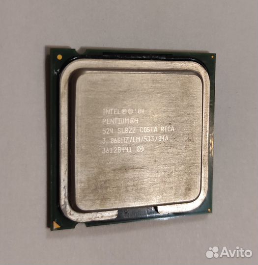 Процессор Intel Pentium 4 524