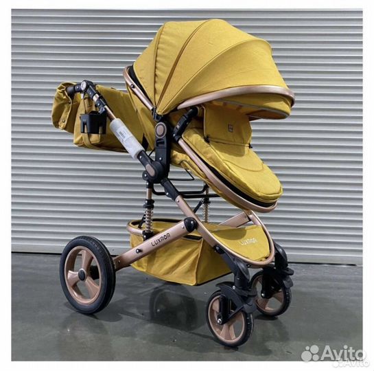 Коляска 3 в 1 Люксмам 518, новая