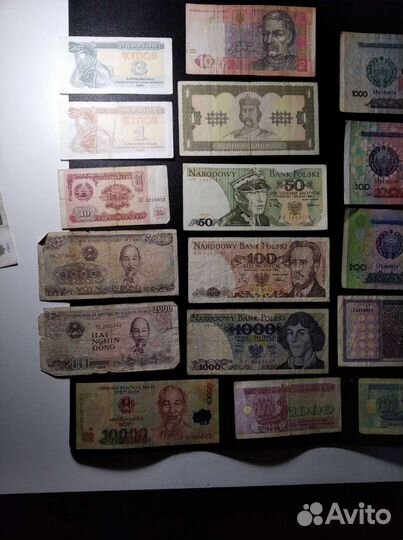 Банкноты разных стран