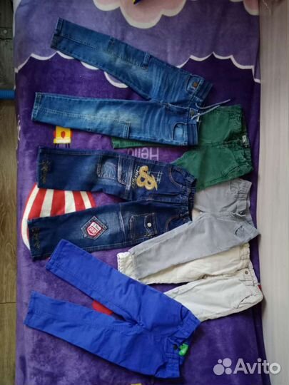 Одежда пакетом для мальчика 1-4 лет