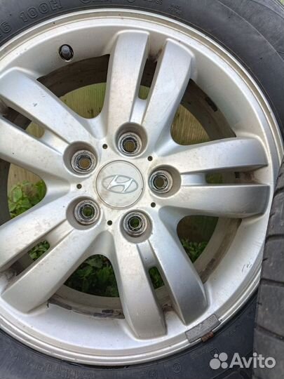 Оригинальные литые диски Hyundai Tucson R16