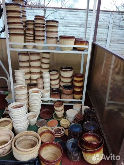 Горшок керамический