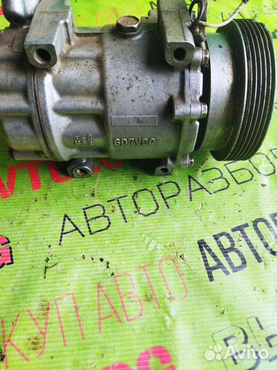 Компрессор кондиционера Renault logan/Рено Логан