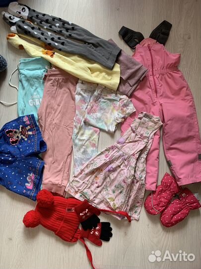 Пакет вещей для девочки 92-98