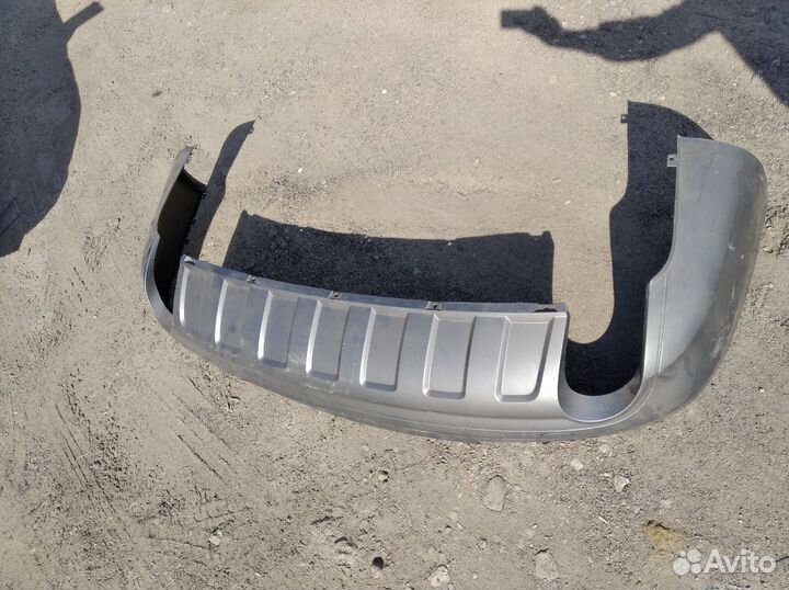 Юбка заднего бампера Audi Q7