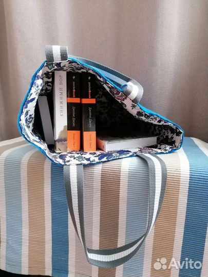 Сумка шоппер из фетра. Ручная работа